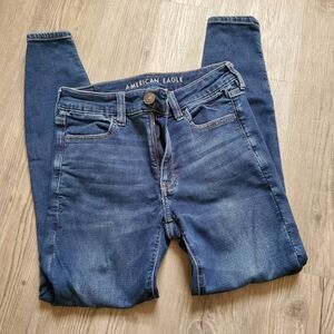 American Eagle Distressed Jegging Jeans